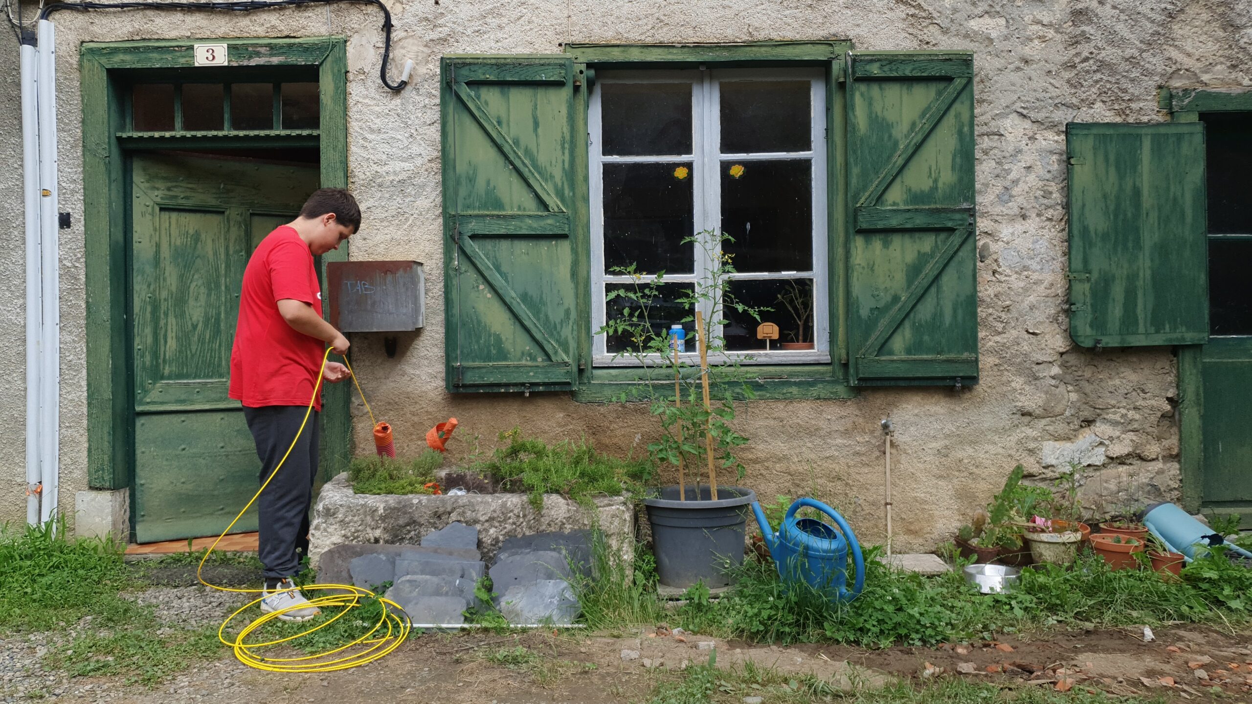 Raccordement électricité et réseau internet